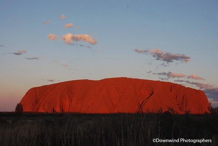 Uluru, la montagna sacra Uluru in Australia