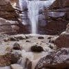 Bletterbach canyon: il torrente scorre tra le rocce