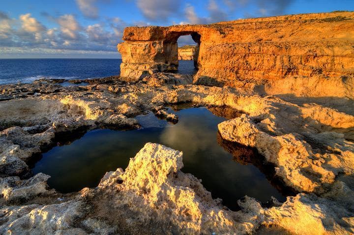 Azure Window a Gozo, Malta
