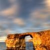 Azure window in lunga esposizione