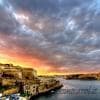 Valletta al tramonto