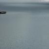 Barca nel lago Grande