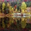 Lago di Cei in Autunno