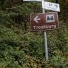 Verso il castello di Trostburg