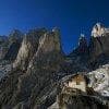 Le torri del Vajolet dal rifugio Preuss