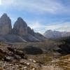 Le tre cime dal Locatelli