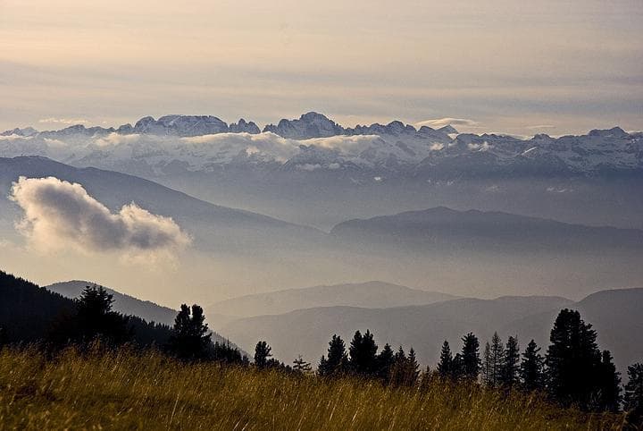 Dolomiti di Brenta al tramonto