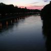Tramonto sul tevere