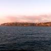 Panorama di Ischia dal traghetto