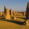 Tramonto nel Pinnacles desert