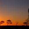 Tramonto nel bush