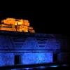 Spettacolo di luci ad Uxmal