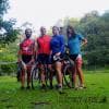 Con i due ciclisti olandesi