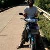 Leo in versione motobiker