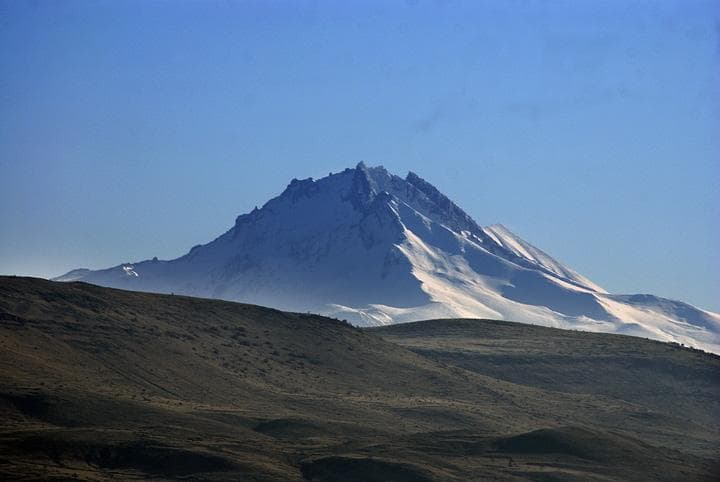 La sagoma del monte Erciyes Dagi