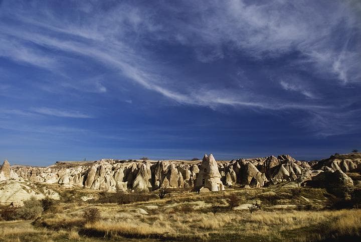 Paesaggio in Cappadocia