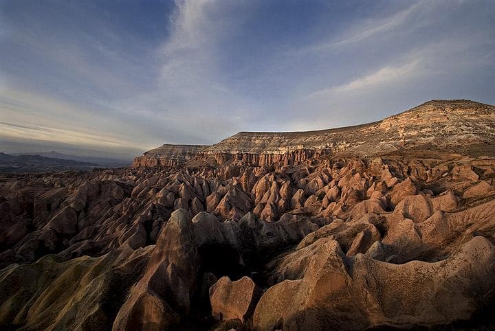 Cappadocia al tramonto