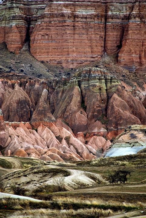 Paesaggio in Cappadocia