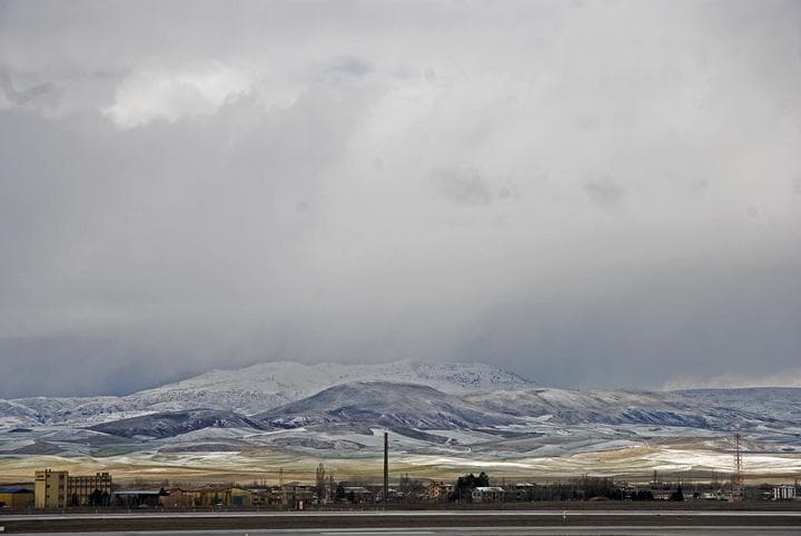 Ankara sotto la neve