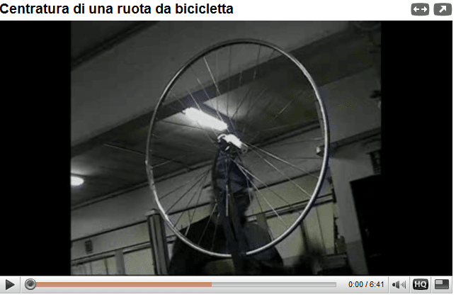 Centratura di una ruota