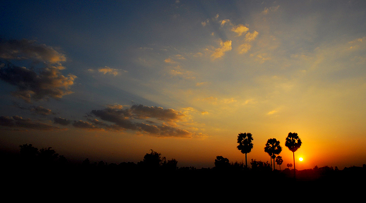 Tramonto tropicale