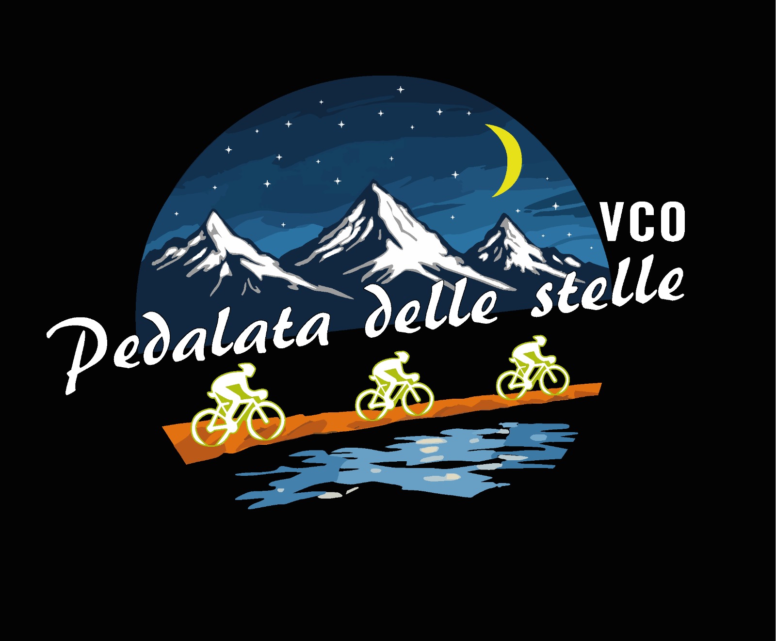 Logo Pedalata delle Stelle VCO