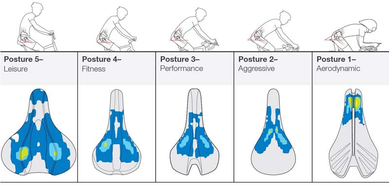 bontrager biodynamic saddle posture comparisons