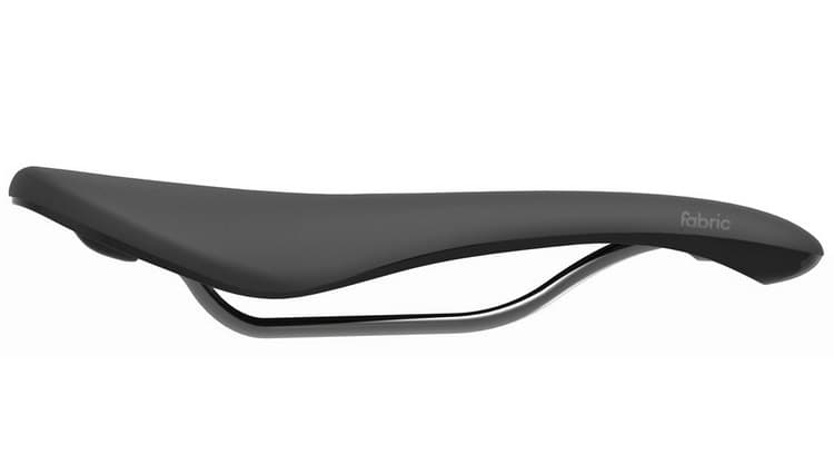 fabric scoop shallow elite saddle black black