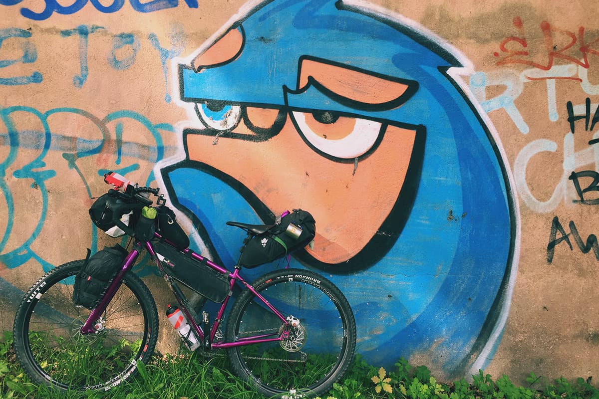 Distribuzione pesi e volumi in bici Lettonia 3