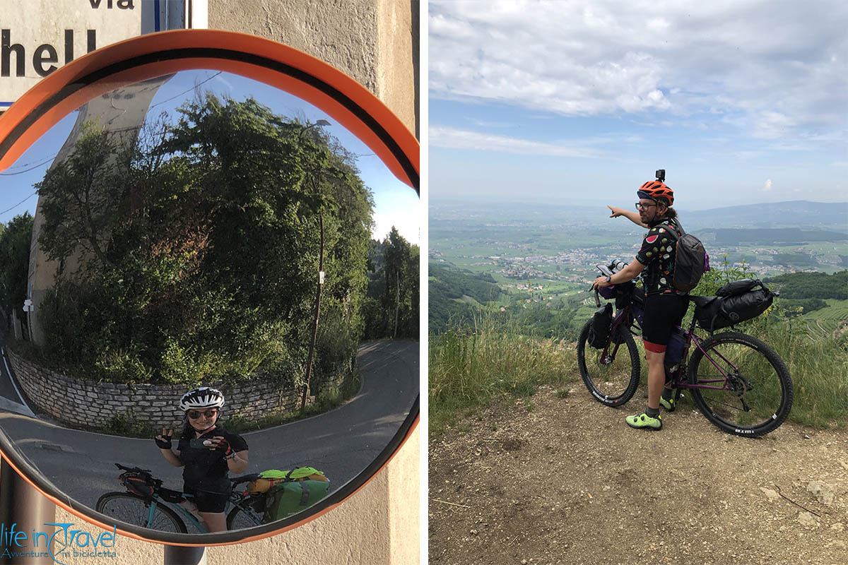 Valpolicella e Lessinia Bike punto panoramico