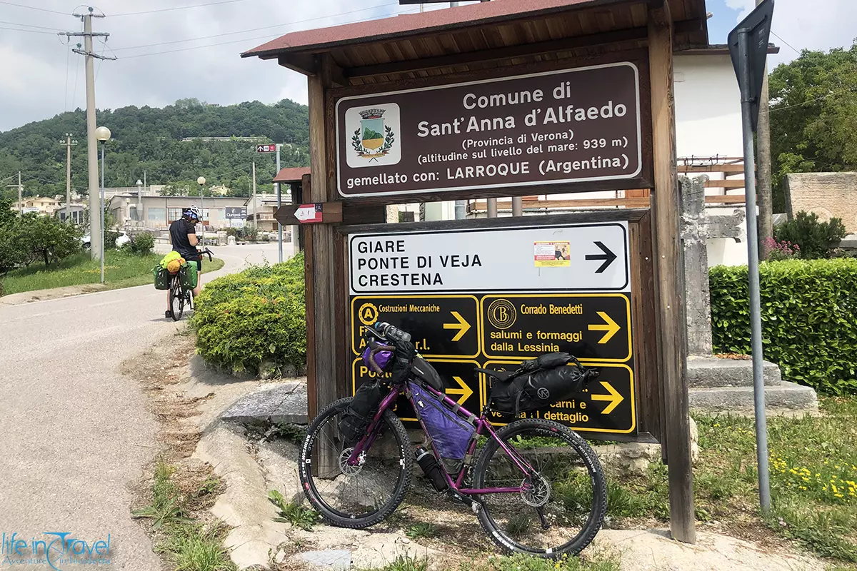  Valpolicella e Lessinia in bici Sant'Anna di Alfaedo