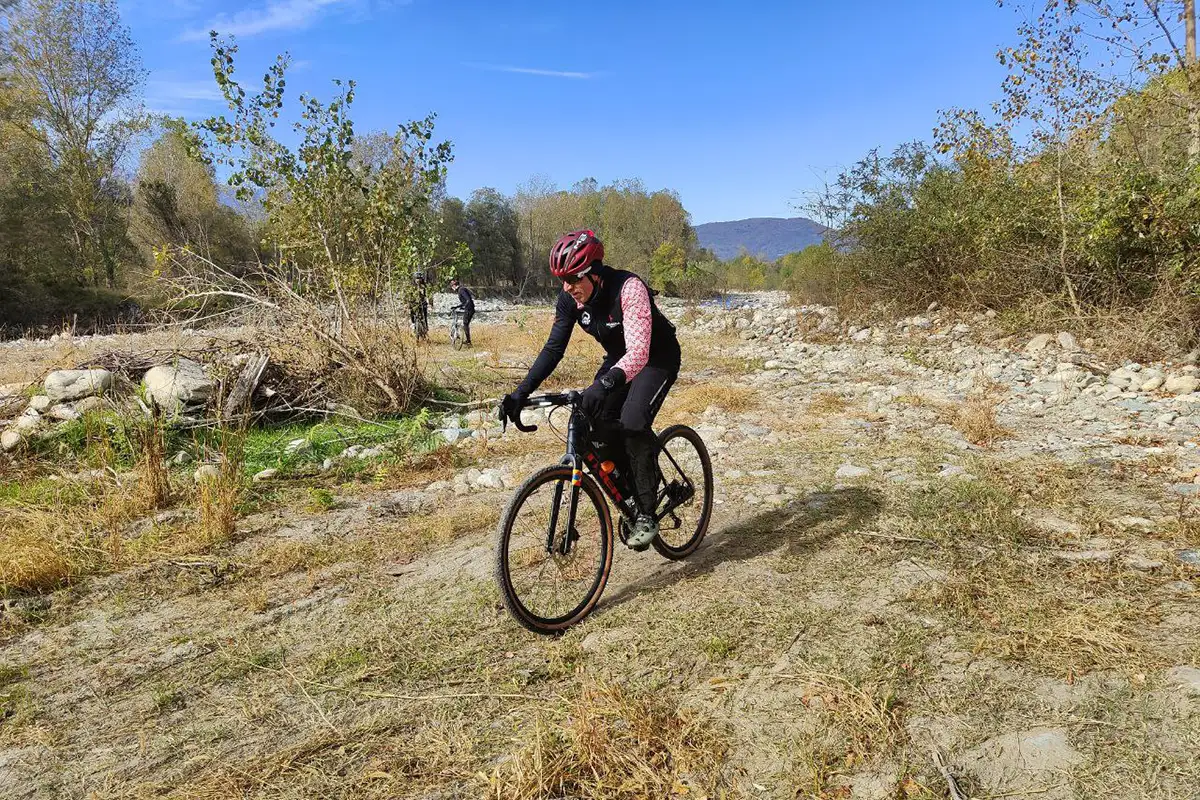 IMBA gathering gravel