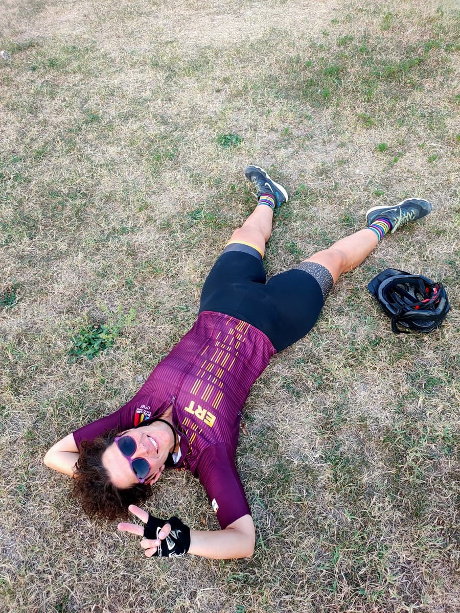 elena bike boobs