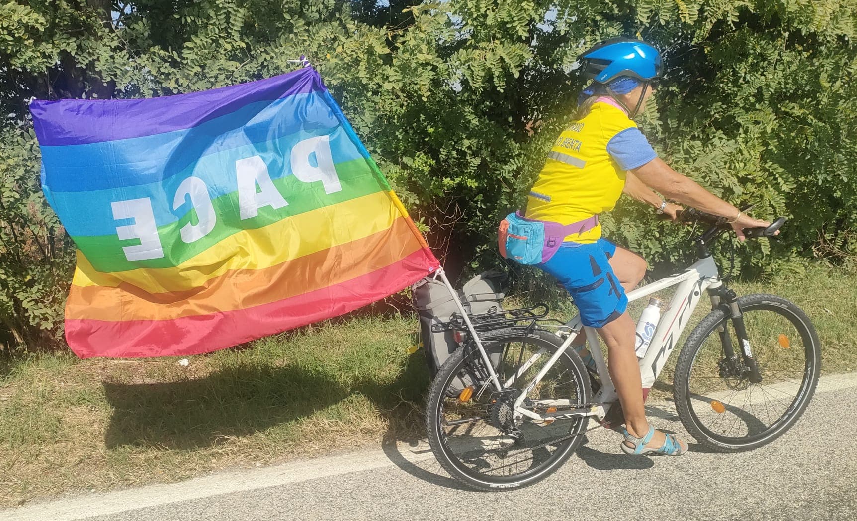 In bici per la Pace