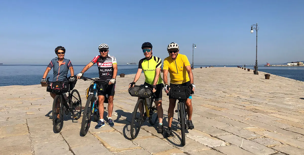giro dell istria in bici gruppo