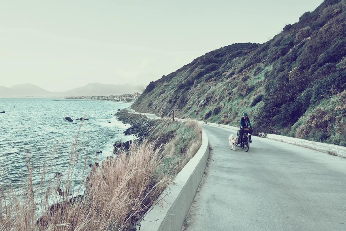 neapoli penisola malvasia in bici