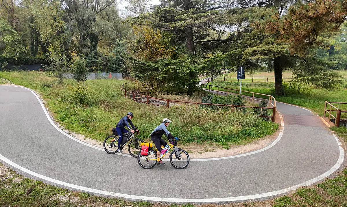 road to imba ciclabile del mincio