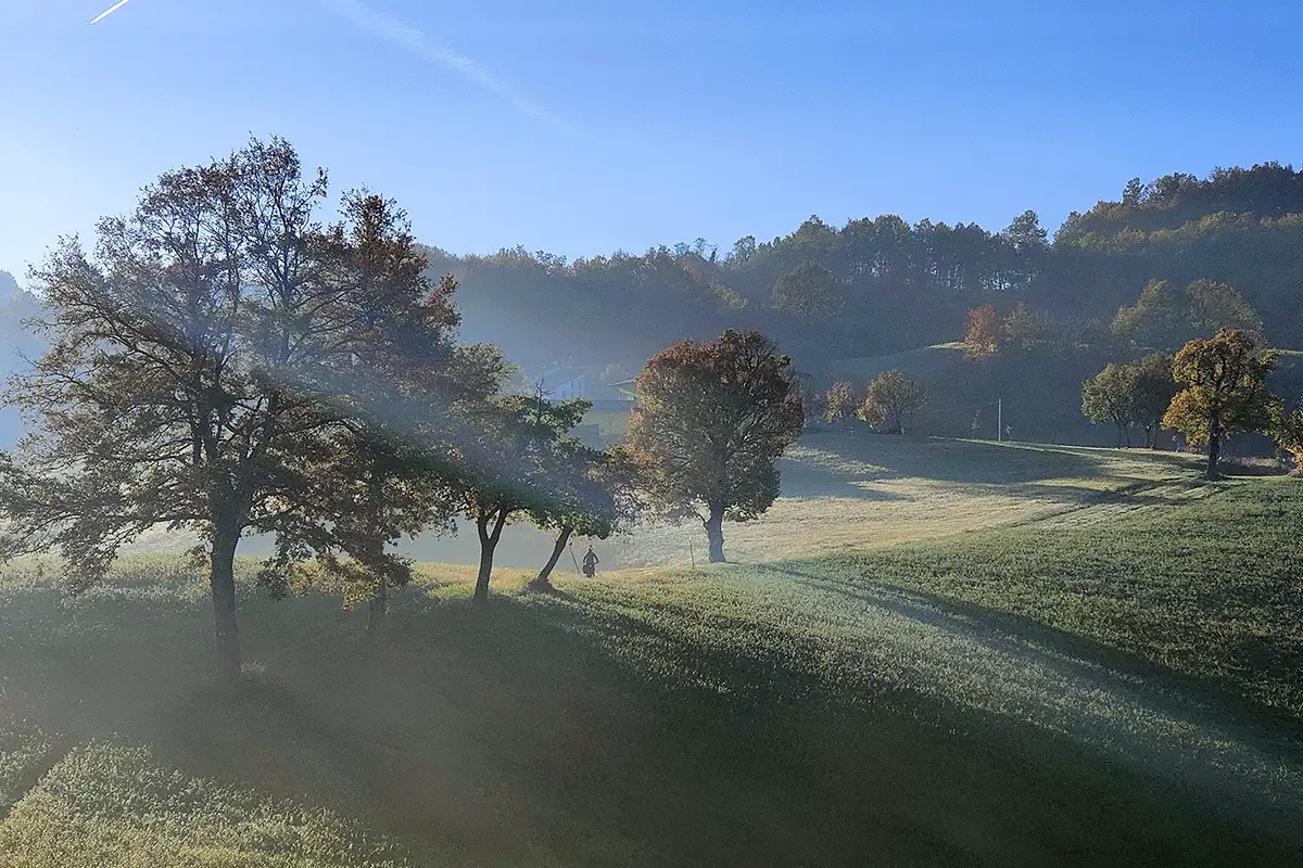 in bici al purgatorio