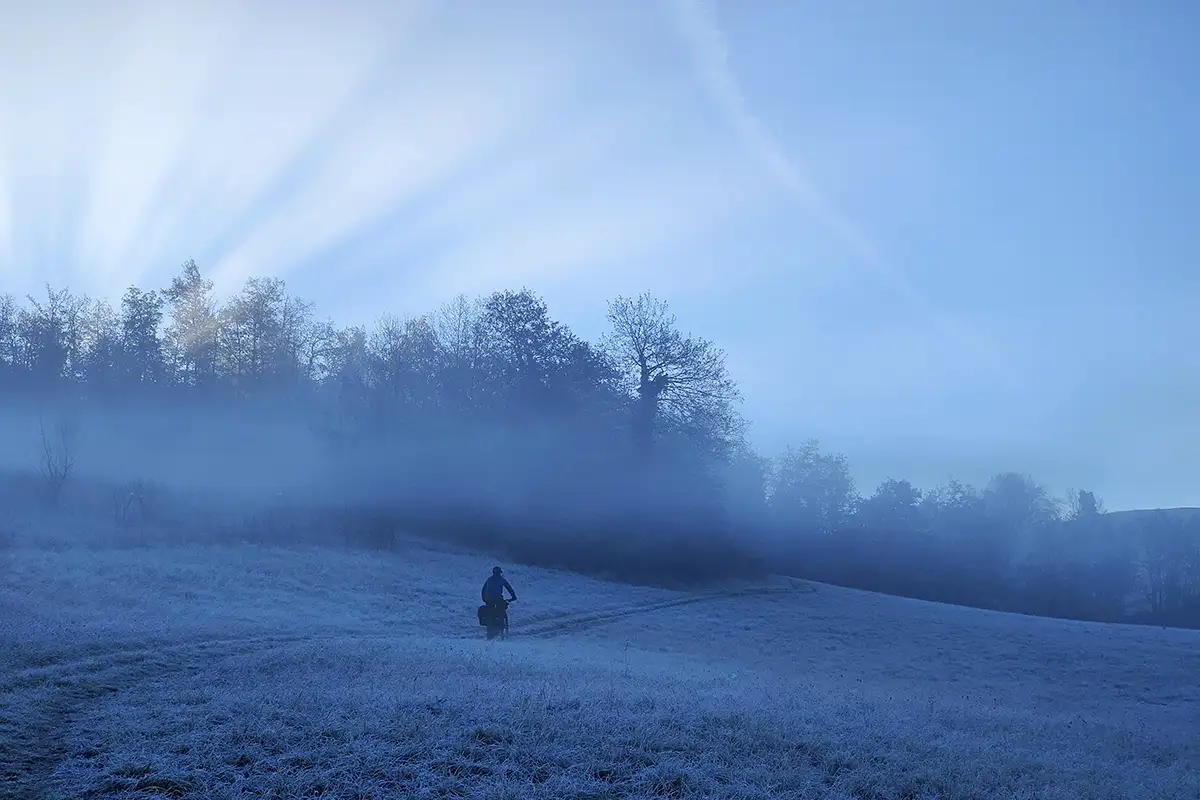 in bici al purgatorio casina