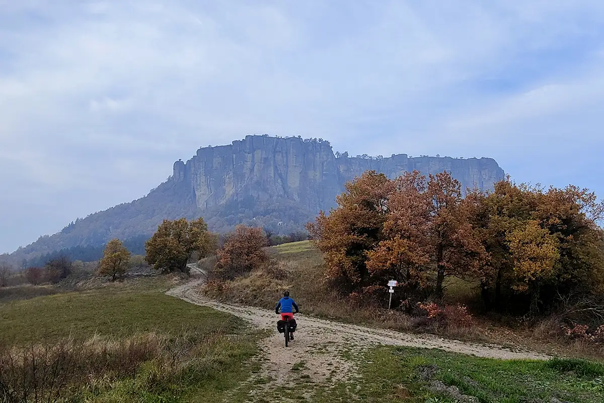 in bici al purgatorio bismantova