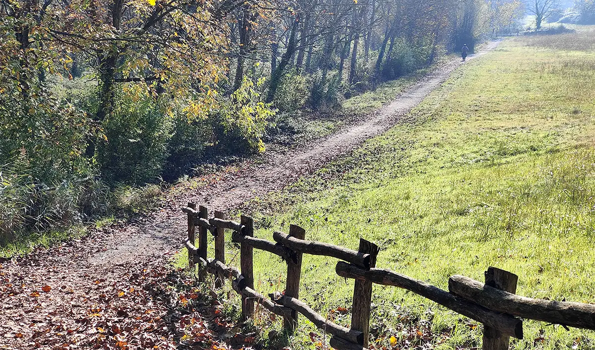 in bici al purgatorio via matildica