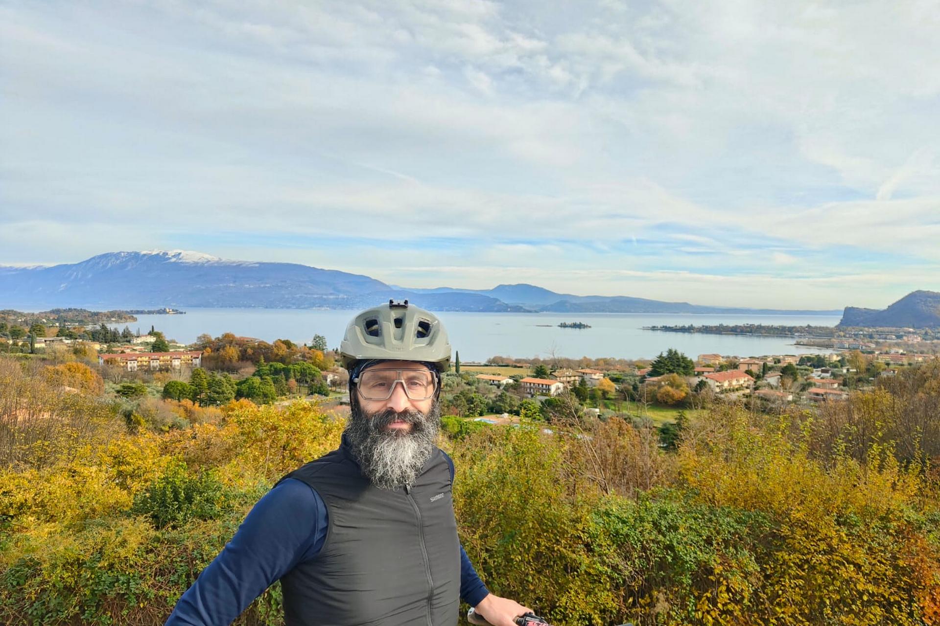 Percorso gravel sul lago di Garda: anello in Valtenesi tra Salò, Moniga e Padenghe