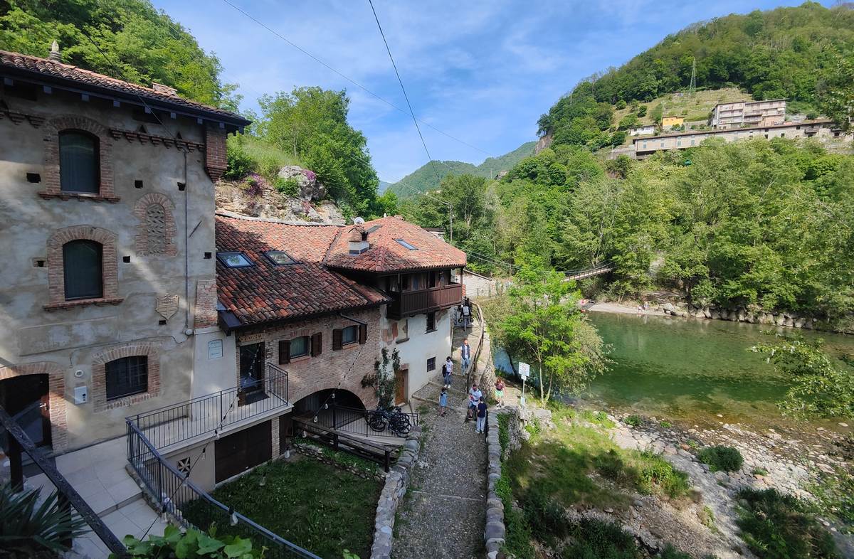 ponte sospeso brembo