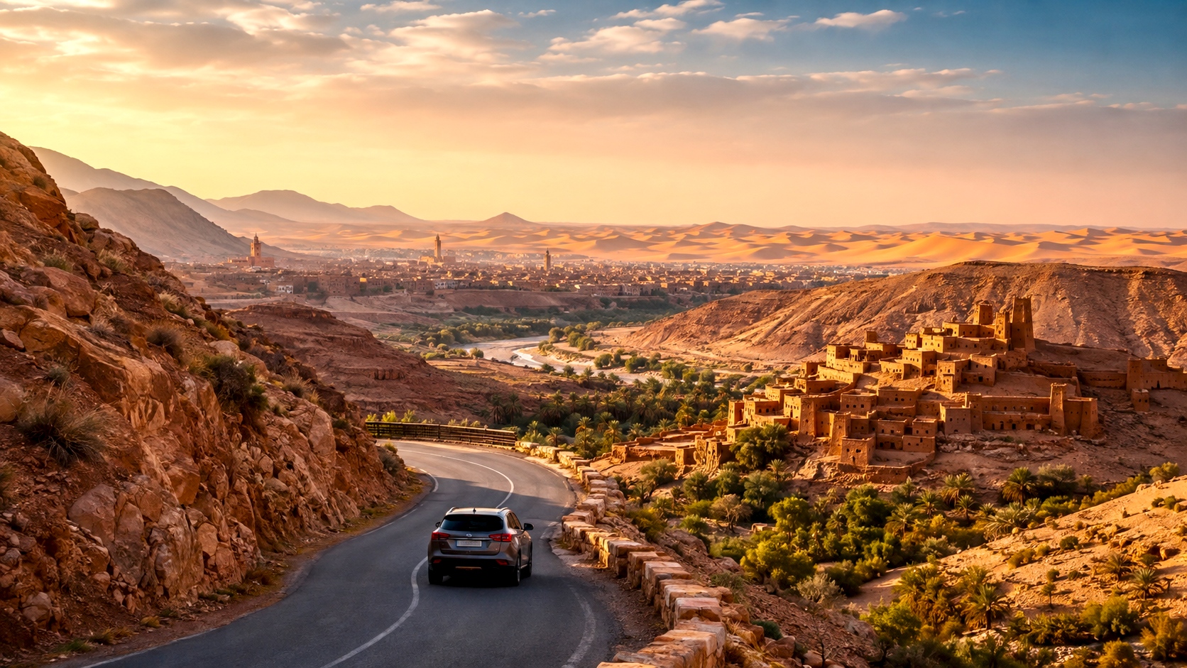 Marocco on the road: il grande itinerario in auto tra Atlante, deserto e città imperiali