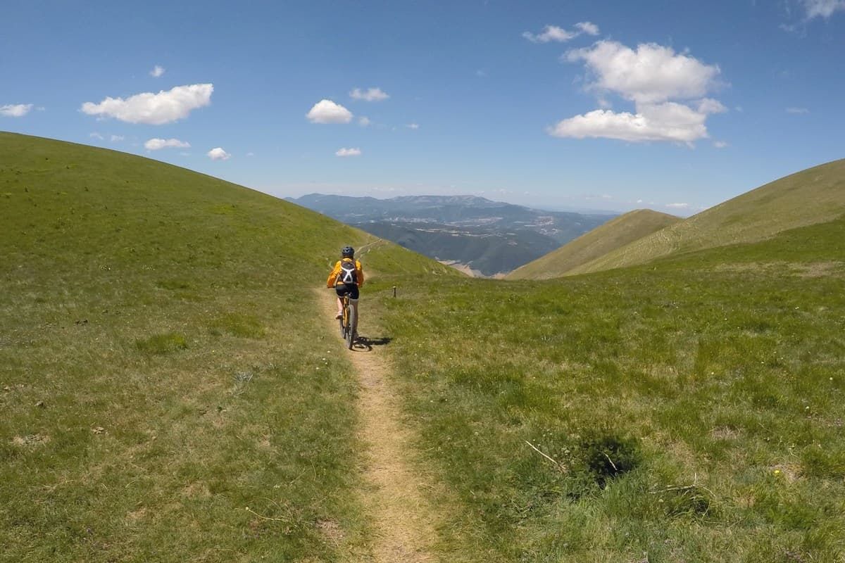natura dei sibillini in bici