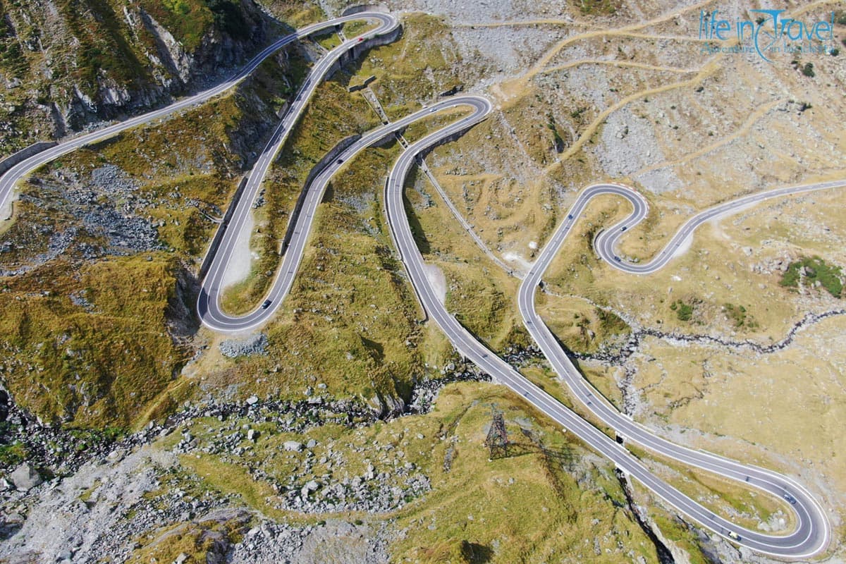 12 transfagarasan in bici