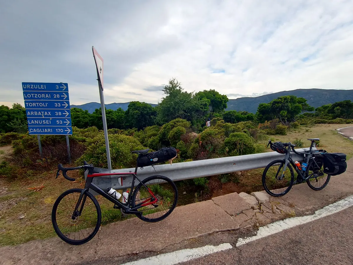 giro della sardegna in bici