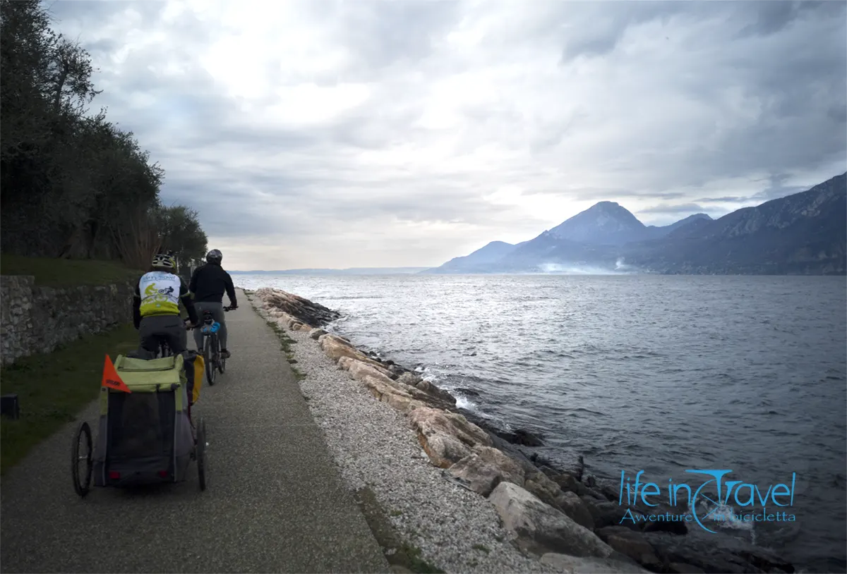 malcesine in bici