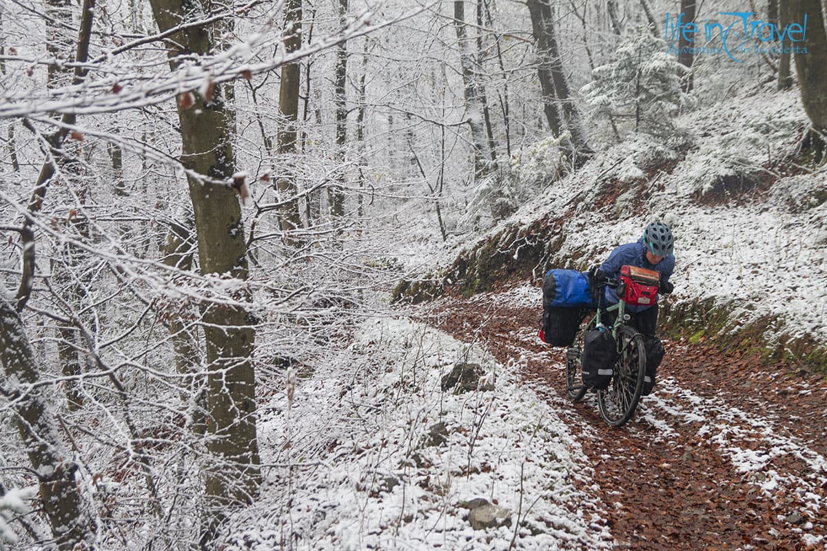 12 salita nella neve da oneta