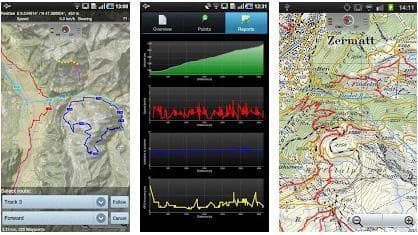 Outdoor atlas screenshot